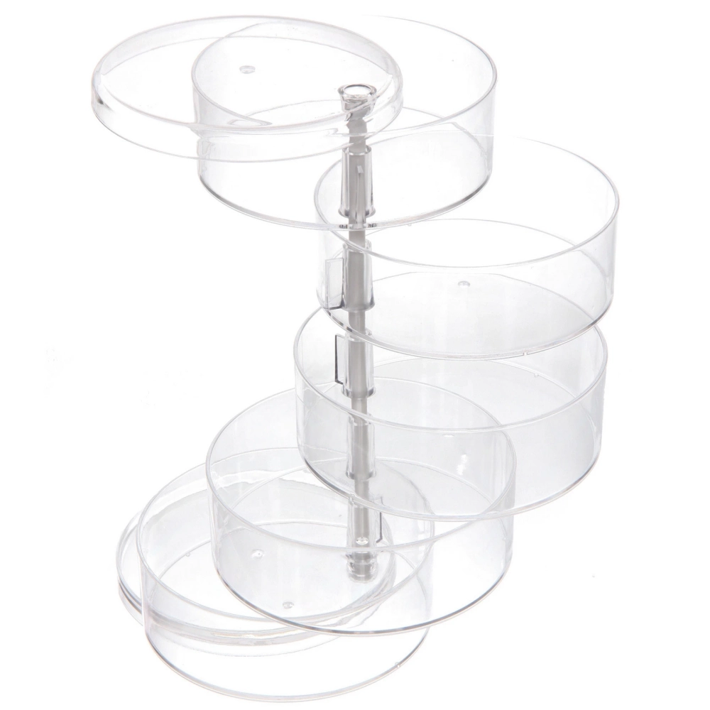 Органайзер для хранения «МАРЦИПАН», прозрачный, пять отделений, 17.5*11.5*3.5 (упаковка коробка)