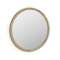 Круглое зеркало Alum из массива минди 80 см