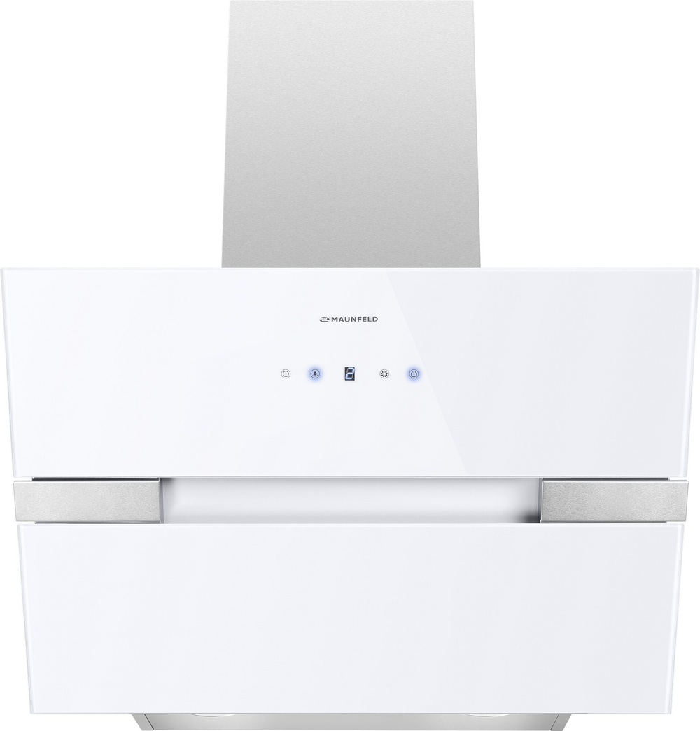 Кухонная вытяжка MAUNFELD Mersey 60 белый\вставка сатин фото 