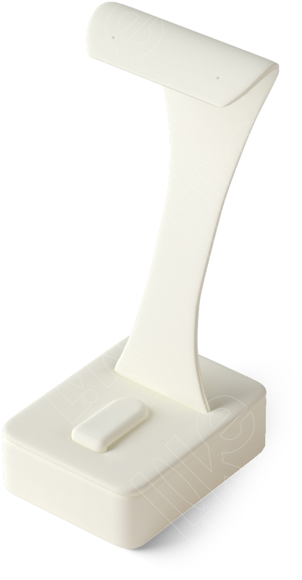 Подставка для гарнитура/кобра/2 отверстия/язычок/квадратное основание