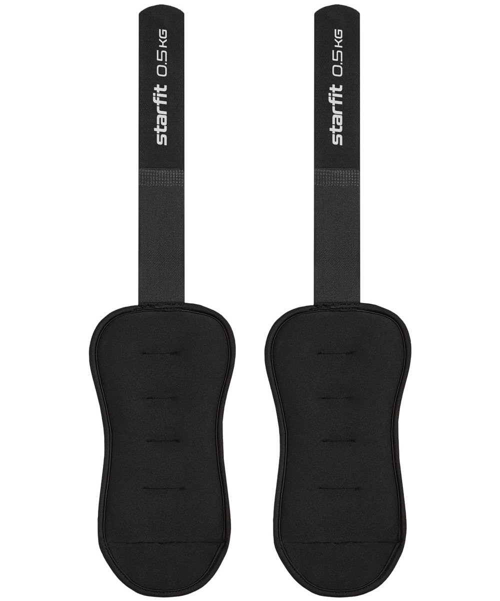 Утяжелители универсальные WT-503, 0,5 кг, черный