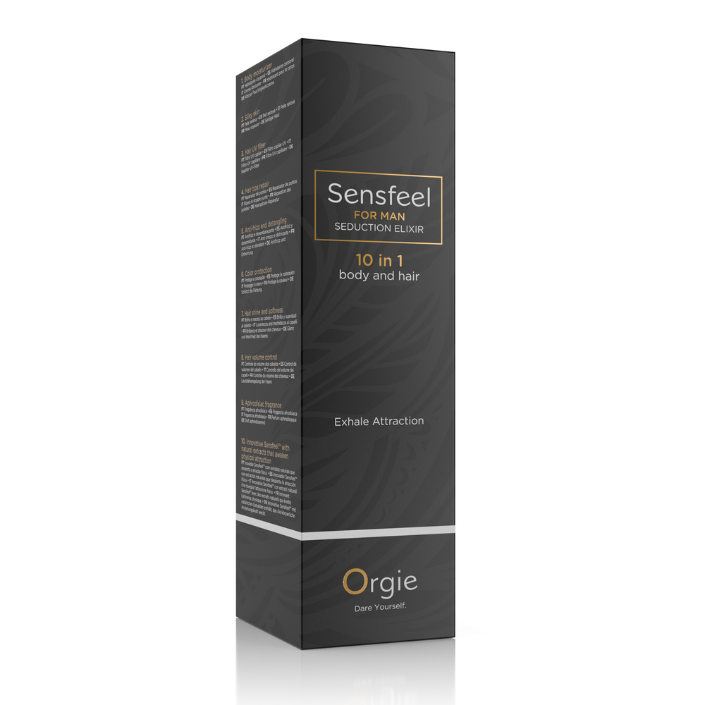 Увлажняющий спрей для тела и волос Orgie Sensfeel For Man Pheromone Seduction Elixir 10 в 1, 100 мл