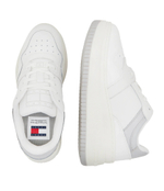 Кожаные кроссовки tjw retro basket flatform patent Tommy Jeans - экрю(EN0EN02523)