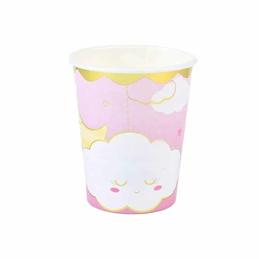 Стаканы Детские Грезы розовые 6шт