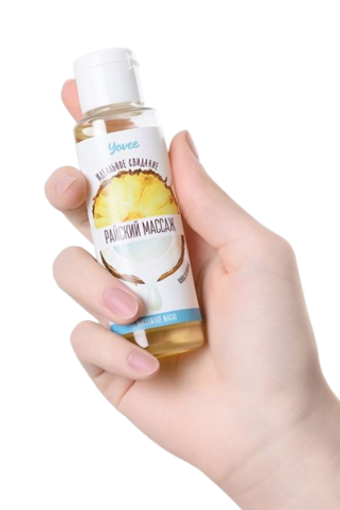 Yovee массажное масло «Райский массаж» (кокос и ананас)