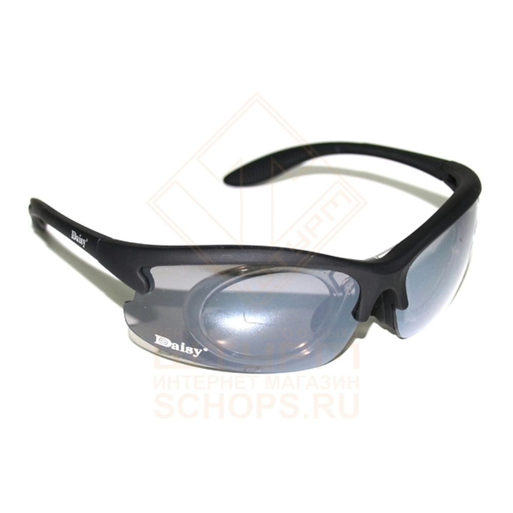 Маска защитная Daisy NVG реплика, Smoke/Tan