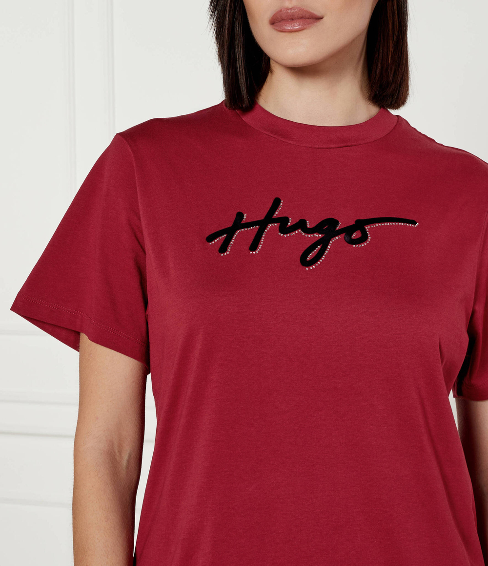 Футболка VINTAGE HUGO - бордовый(50528585)