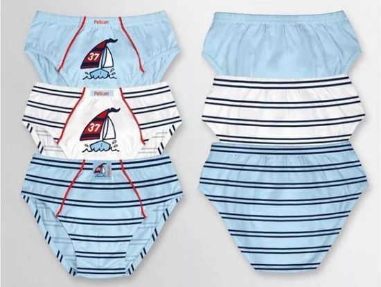 Трусы (3шт) для мальчиков PELICAN BUL334
