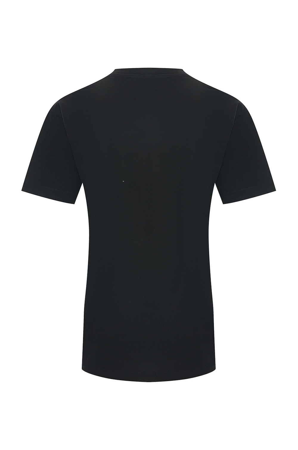 Black T-shirt with a dog