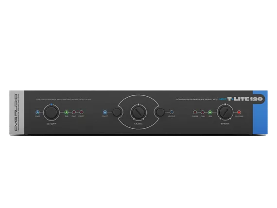 CVGAUDIO NEXT T-LITE 120 профессиональный микшер-усилитель, мощность 120W/100V