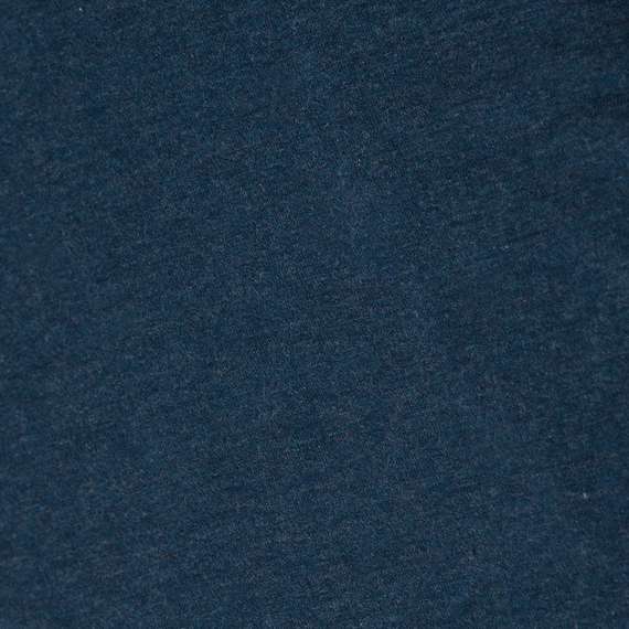 Простыня на резинке из хлопкового трикотажа темно-синего цвета из коллекции essential