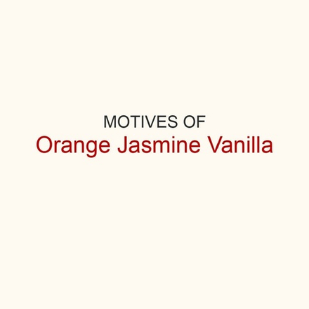 Мотивы Orange & Jasmine Vanilla