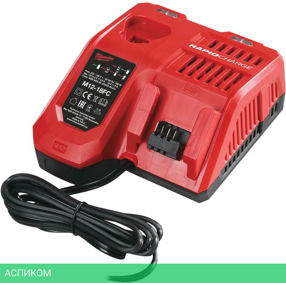 Зарядное устройство для инструмента Milwaukee M12 -18 FC (4932451079)