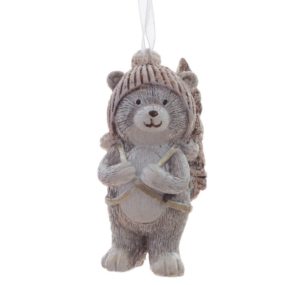 GAEM Изделие декоративное подвесное "Медвежонок", L3,5 W3,5 H7 см, 2в.