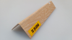 Угол ПВХ 203 Дуб беленый 20х20х2700 мм