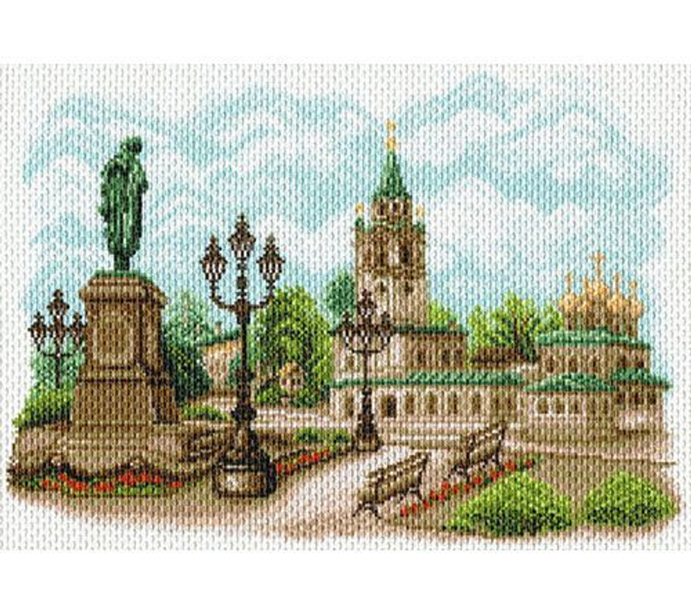 "Страстной монастырь"-1573 канва с рисунком