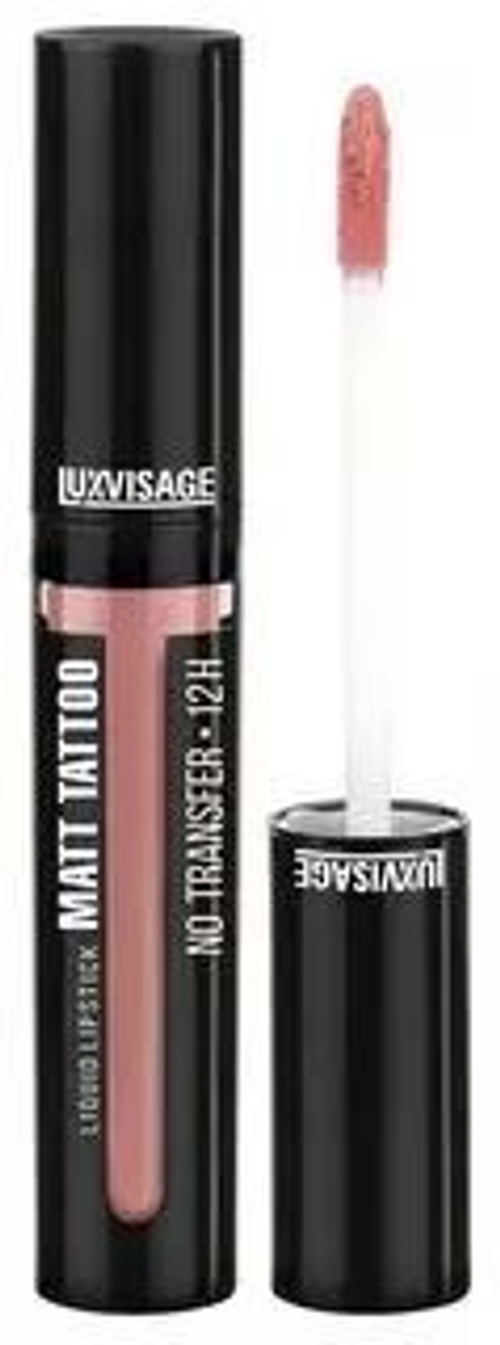 LuxVisage Губная Помада MATT TATTOO жидкая ТОН 102 Creamy Rose 3,8 мл