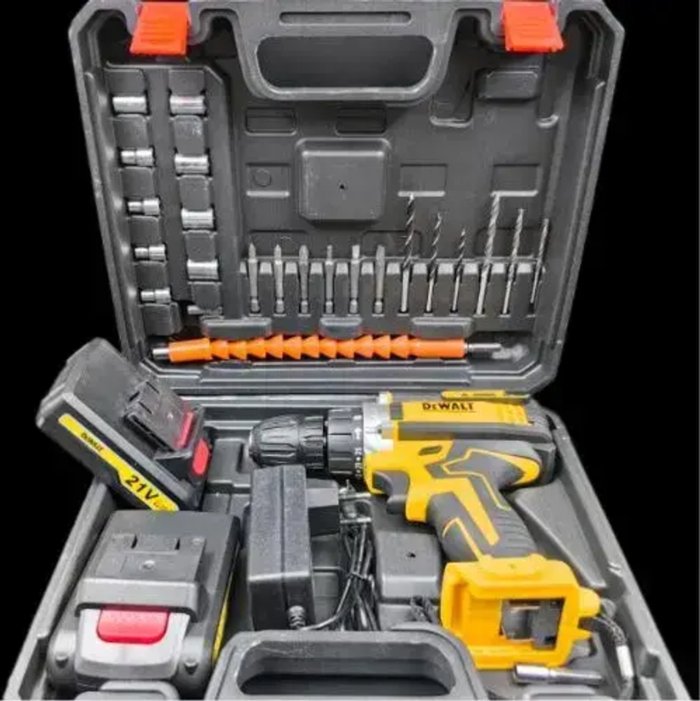 Шуруповерт, 2 АКБ