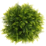 Искусственное растение шар «Самшит» высокая трава D-30см Ultramarine