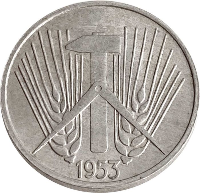 5 пфеннигов 1953 Германия "А" XF
