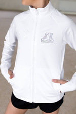 Термокуртка с аппликацией из страз