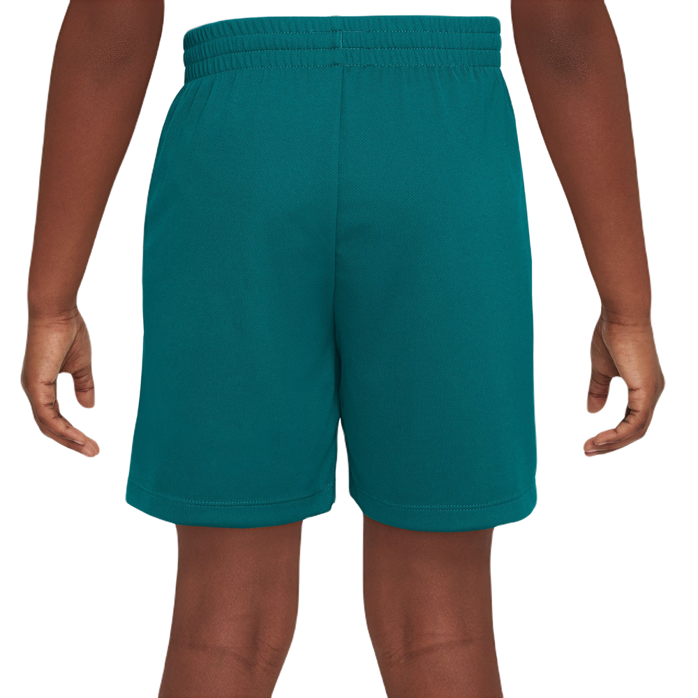 Шорты для мальчика теннисные Nike Dri-Fit Multi+ Graphic Training Shorts - geode teal/clear jade/clear jade