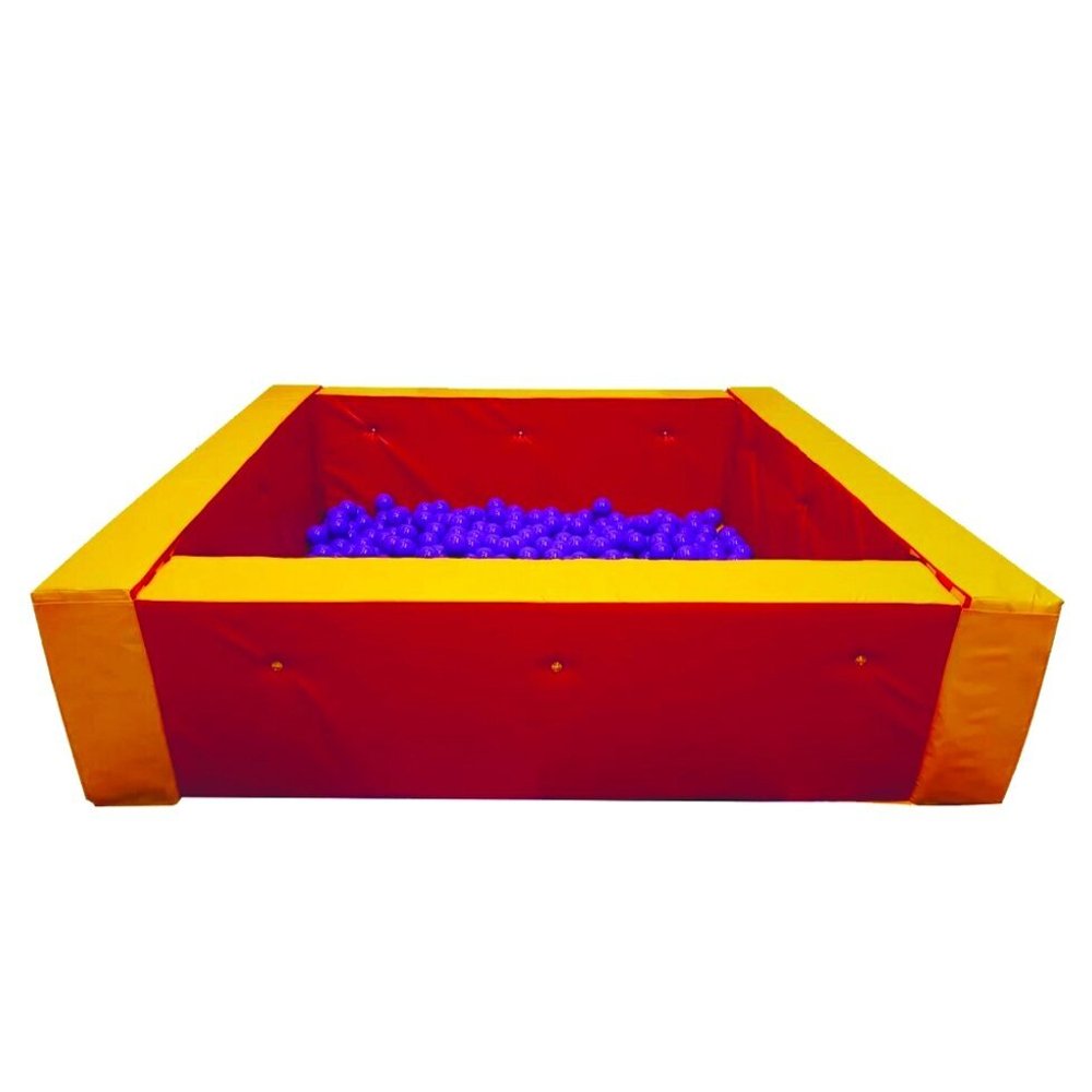 Квадратный разборный сухой бассейн 2x2 м.