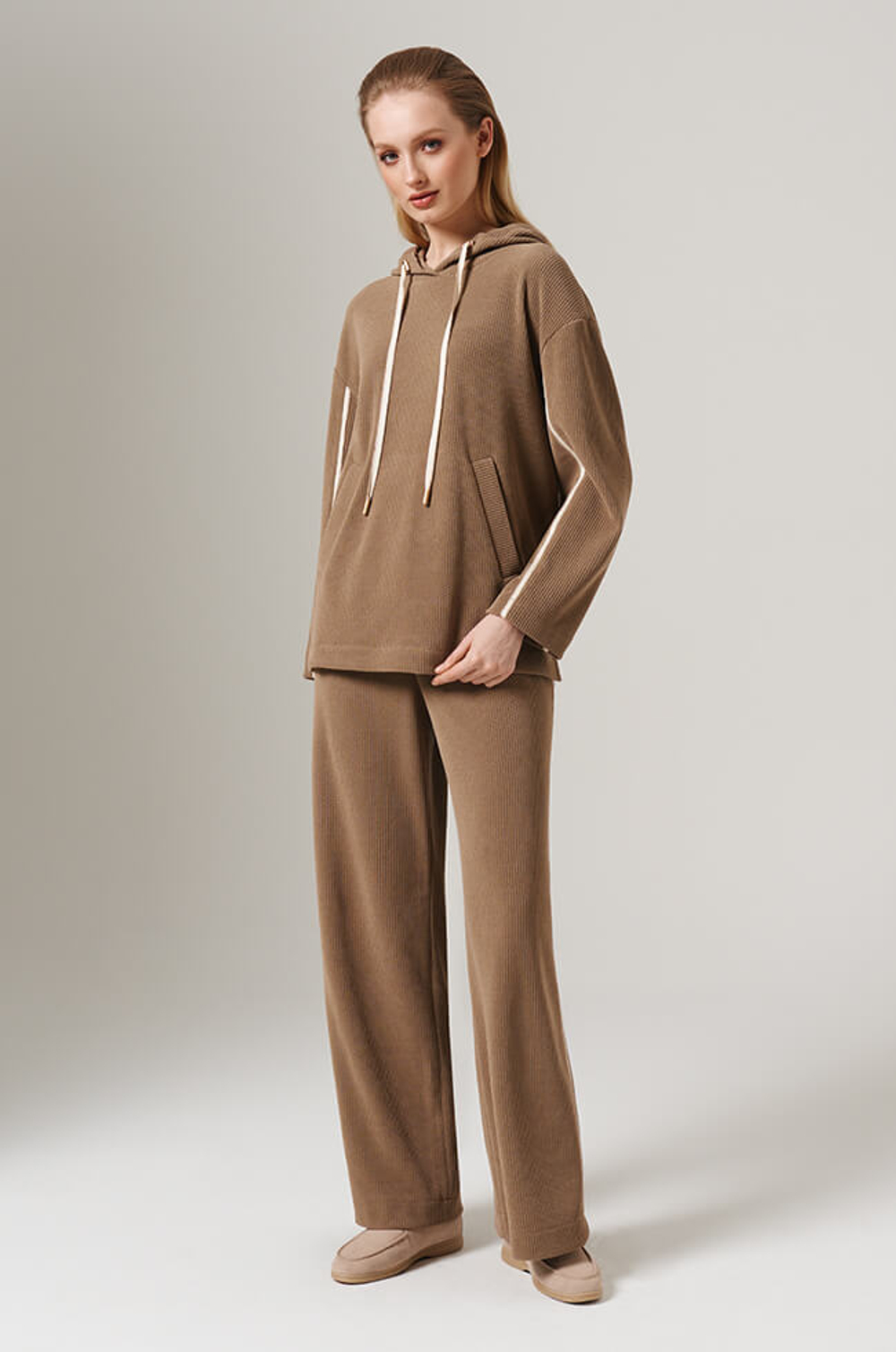 31088 Брюки женские (капучино)