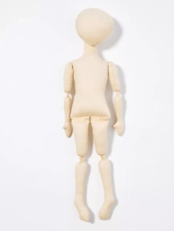 Комплект бумажных выкроек тел интерьерных кукол Пара