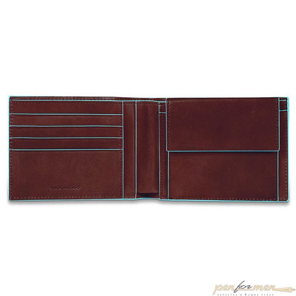 Кошелек мужской Piquadro Blue Square (PU257B2R/MO)