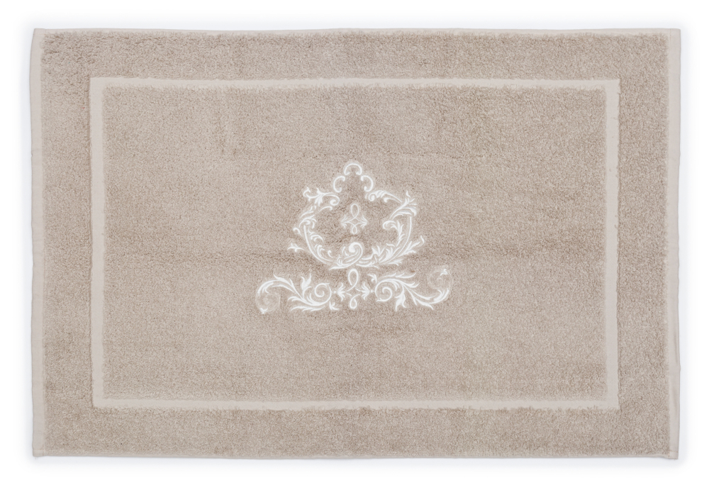Коврик для ванной 50х70 Texteis Iris Tapete бежевый