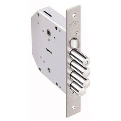 Замок Эльбор врезной 1.06.41.5.1.1 ДЛИН.КЛ Гранит .б/о б/руч задв прав