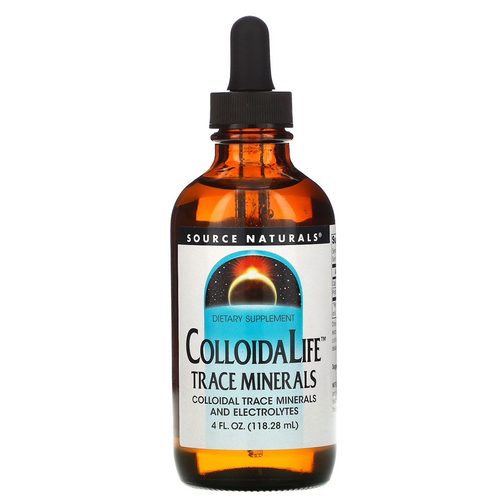 Source Naturals, Коллоидные микроэлементы для жизни, 4 жидких унции (118.28 мл)