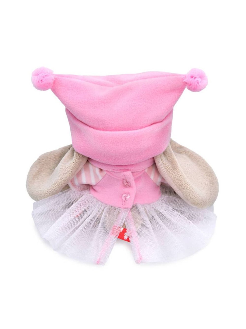 Мягкая игрушка Зайка Ми в нежно-розовом комплекте 15 см