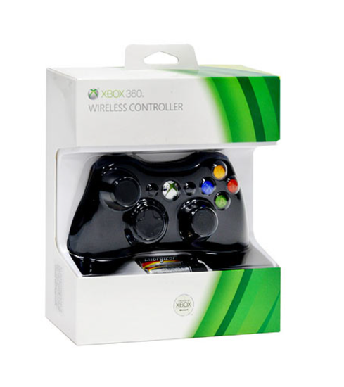 Беспроводной Геймпад/Джойстик для XBOX 360, черный