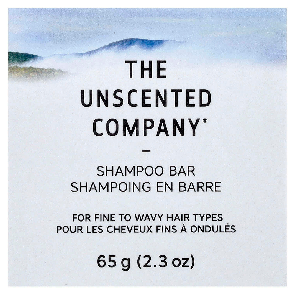 The Unscented Company, Шампунь, для тонких и волнистых волос, без отдушек, 65 г (2,3 унции)