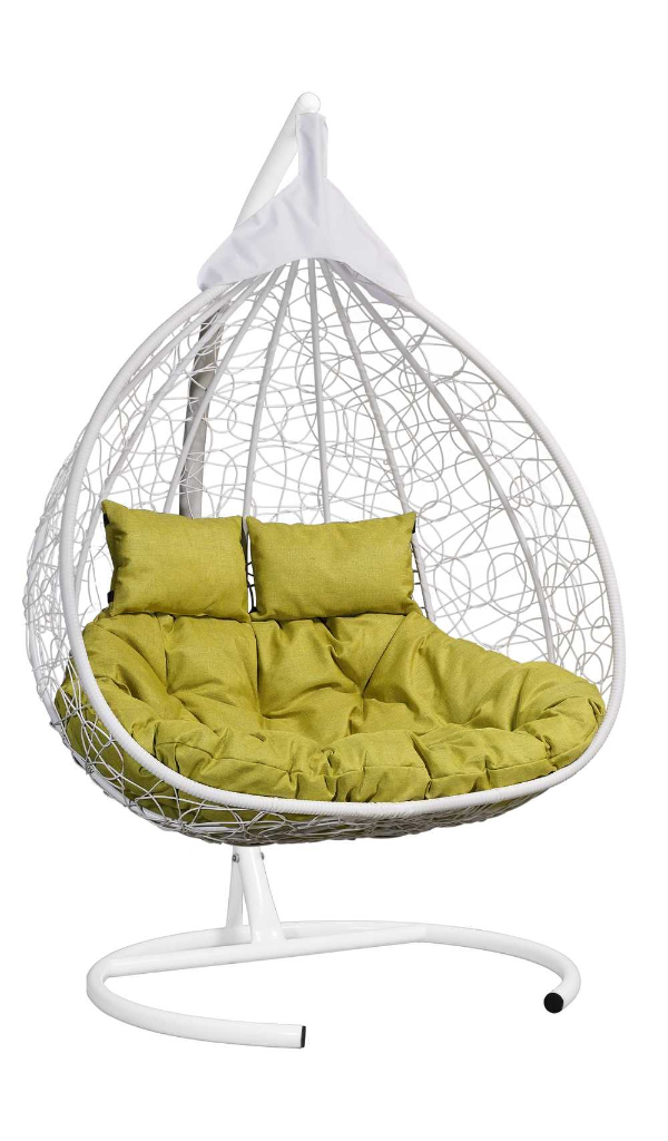 Подвесное кресло-кокон ОЛИМП белый