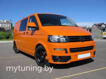 Накладка SPORTLINE переднего бампера для VW T5 FL