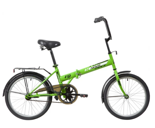 Велосипед NOVATRACK 20" складной, TG30, салатовый
