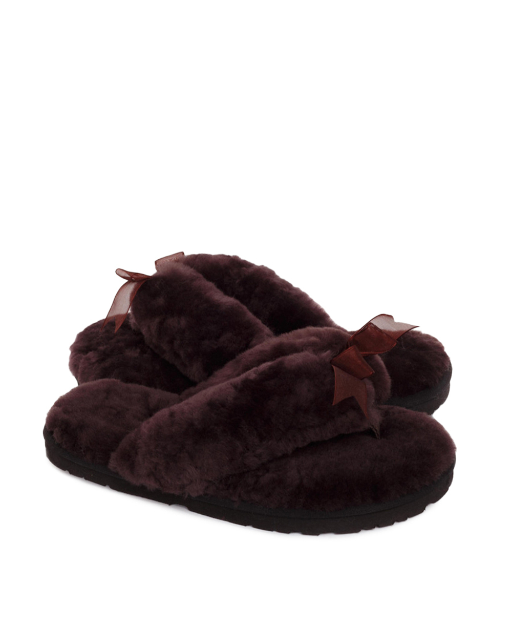 тапочки UGG FLUFF FLIP FLOP II