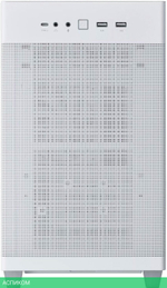 Корпус ASUS PRIME AP201 Tempered Glass mATX без БП White (90DC00G3-B39010)