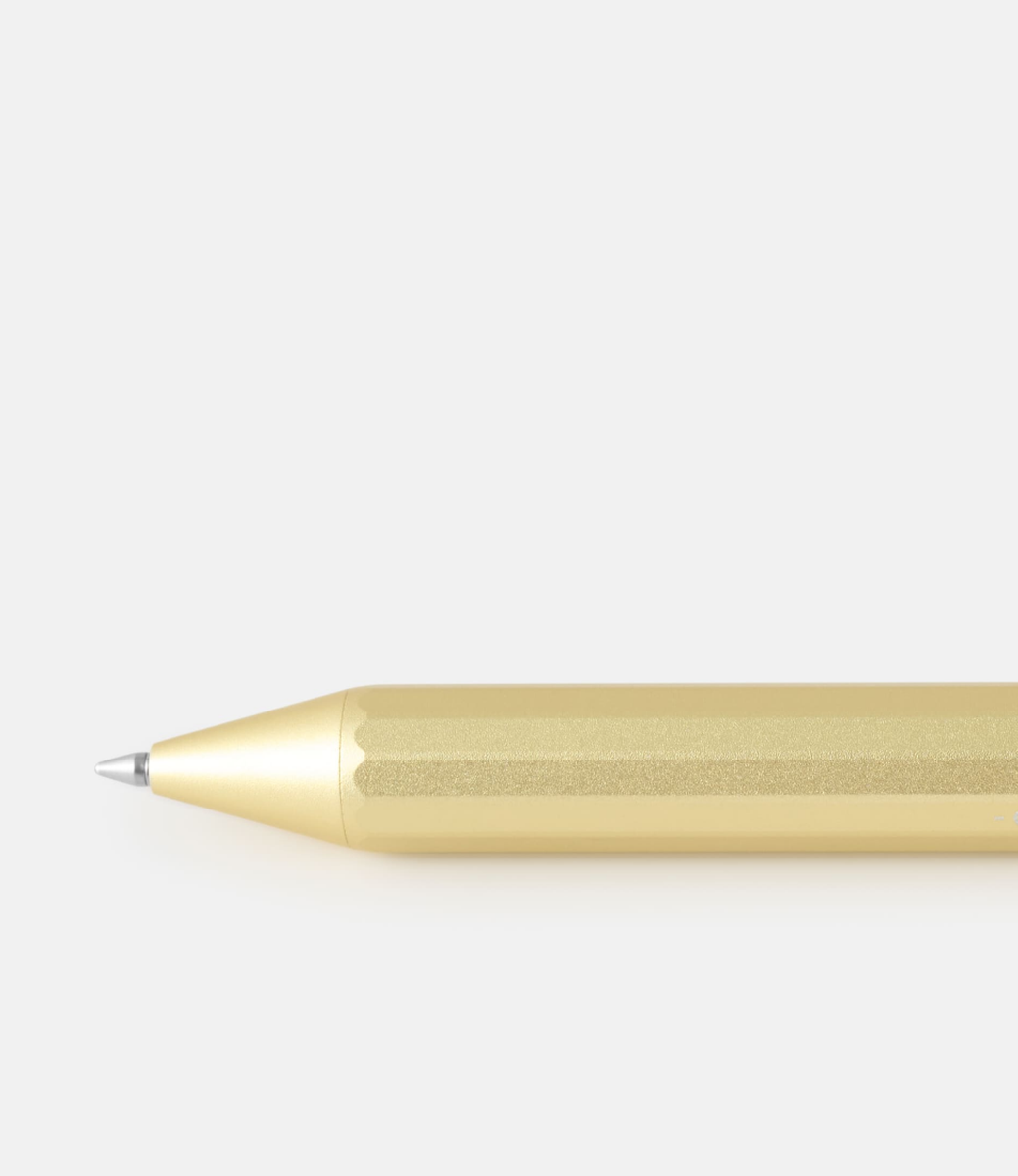 Andhand Aspect Retractable Pen Gold Lustre — ручка-роллер из аллюминия