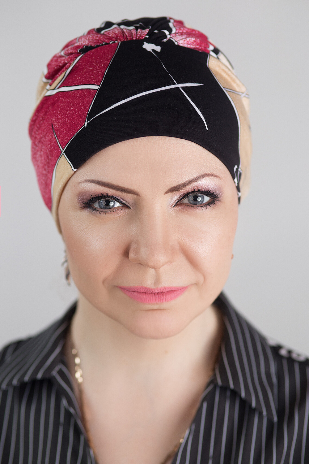 Шапочка тюрбан БЛАНКА VB5 облегченная, бамбук, Elza Meyger