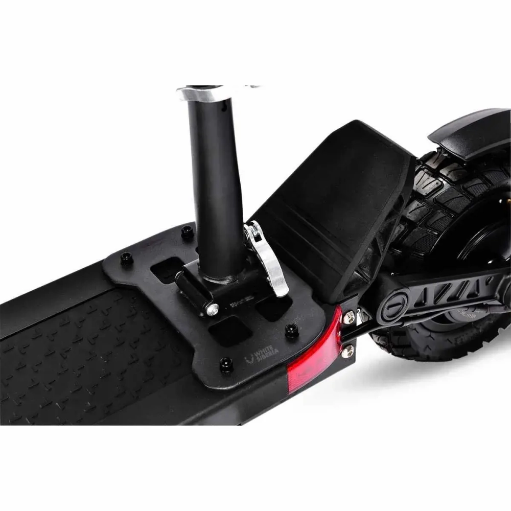 Электросамокат WHITE SIBERIA LUNA 5.0 - exclusive 800W с сиденьем