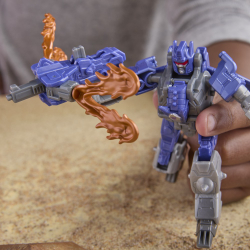 Hasbro Transformers CYBERWORLD - Фигурка Гальватрон 10 см Armored Cyber Changers G1052