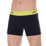 Темно-синие трусы-боксеры с яркой резинкой (Размер: M) (Цвет: темно-синий)