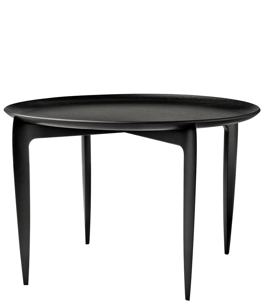 Столик Tray М FRITZ HANSEN фанера/лак/black 450х420h