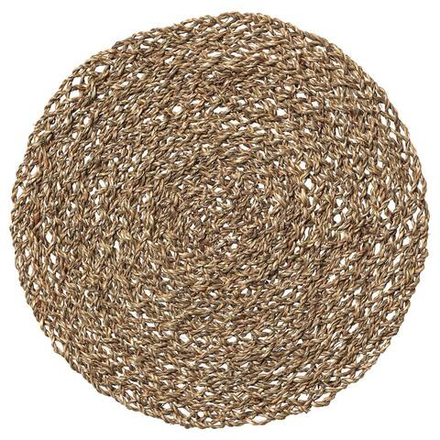 IKEA IHÅLLIG  (ИКЕА ИХÅЛЛИГ)  -  Коврик, натуральный/морская трава, 37 см