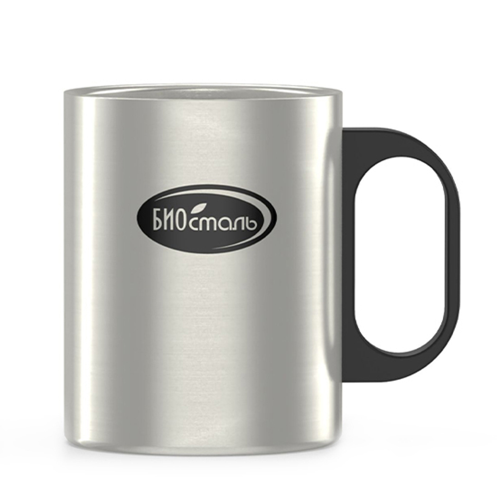 Термокружка Biostal (0,35 литра) с пластиковой ручкой