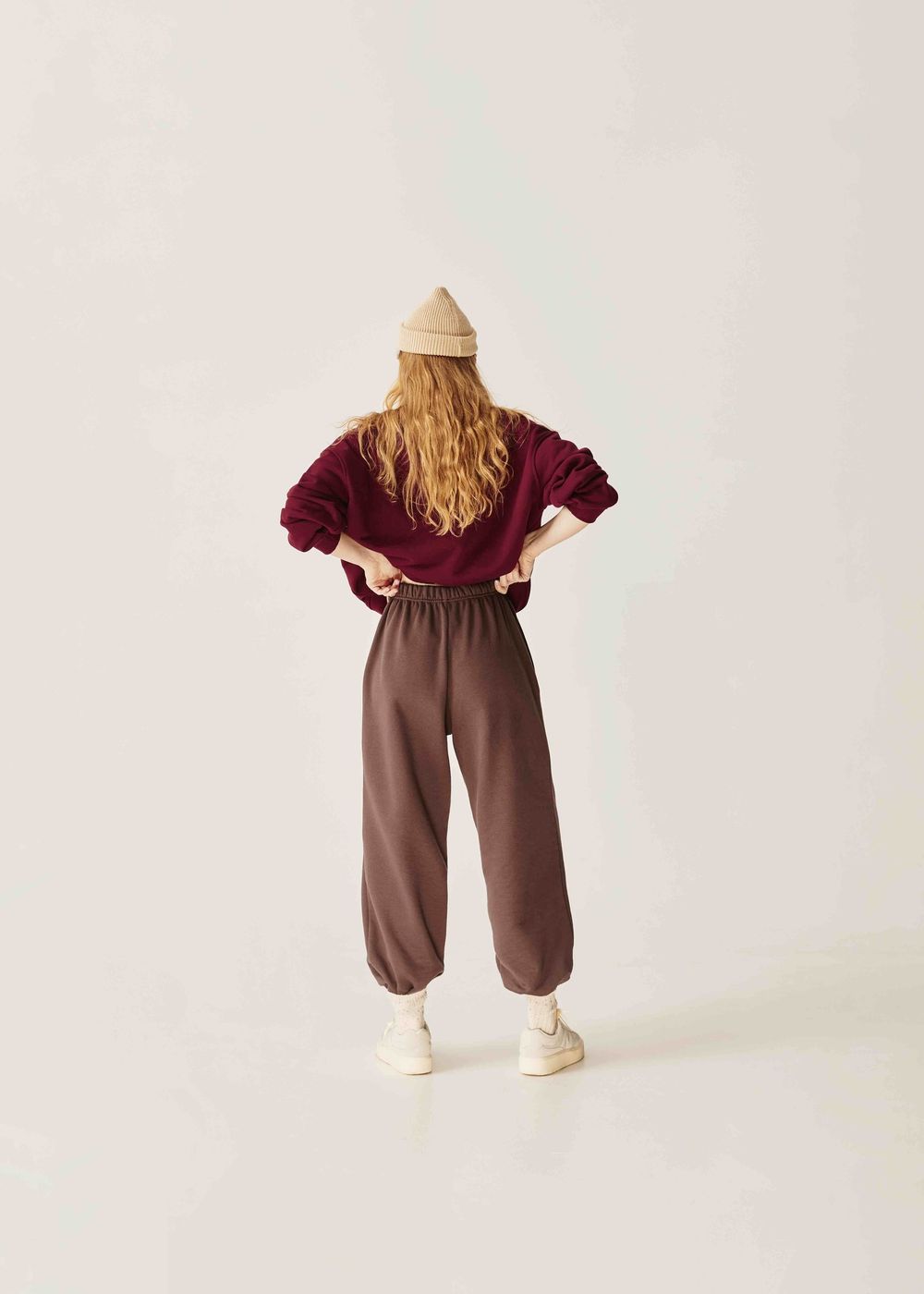 Толстовка Called a Garment College вишневая